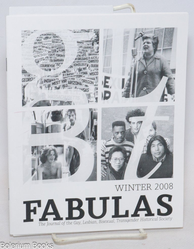 Don Romesburg Fabulas: the journal of the Gay, Lesbian, Bisexual, Transgender ...