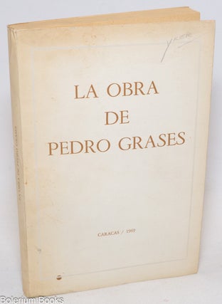 Cat.No: 337004 La obra de Pedro Grases
