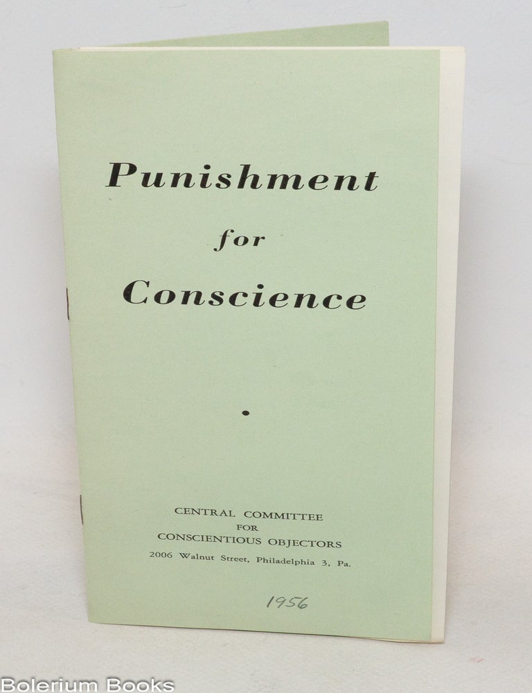 Cat.No: 337189 Punishment for Conscience