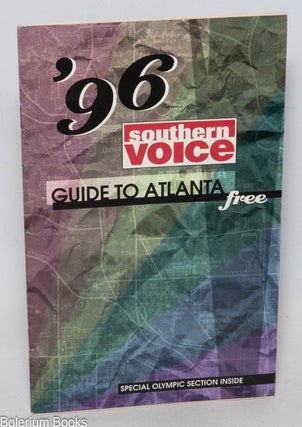 Cat.No: 337370 '96 Southern Voice guide to Atlanta