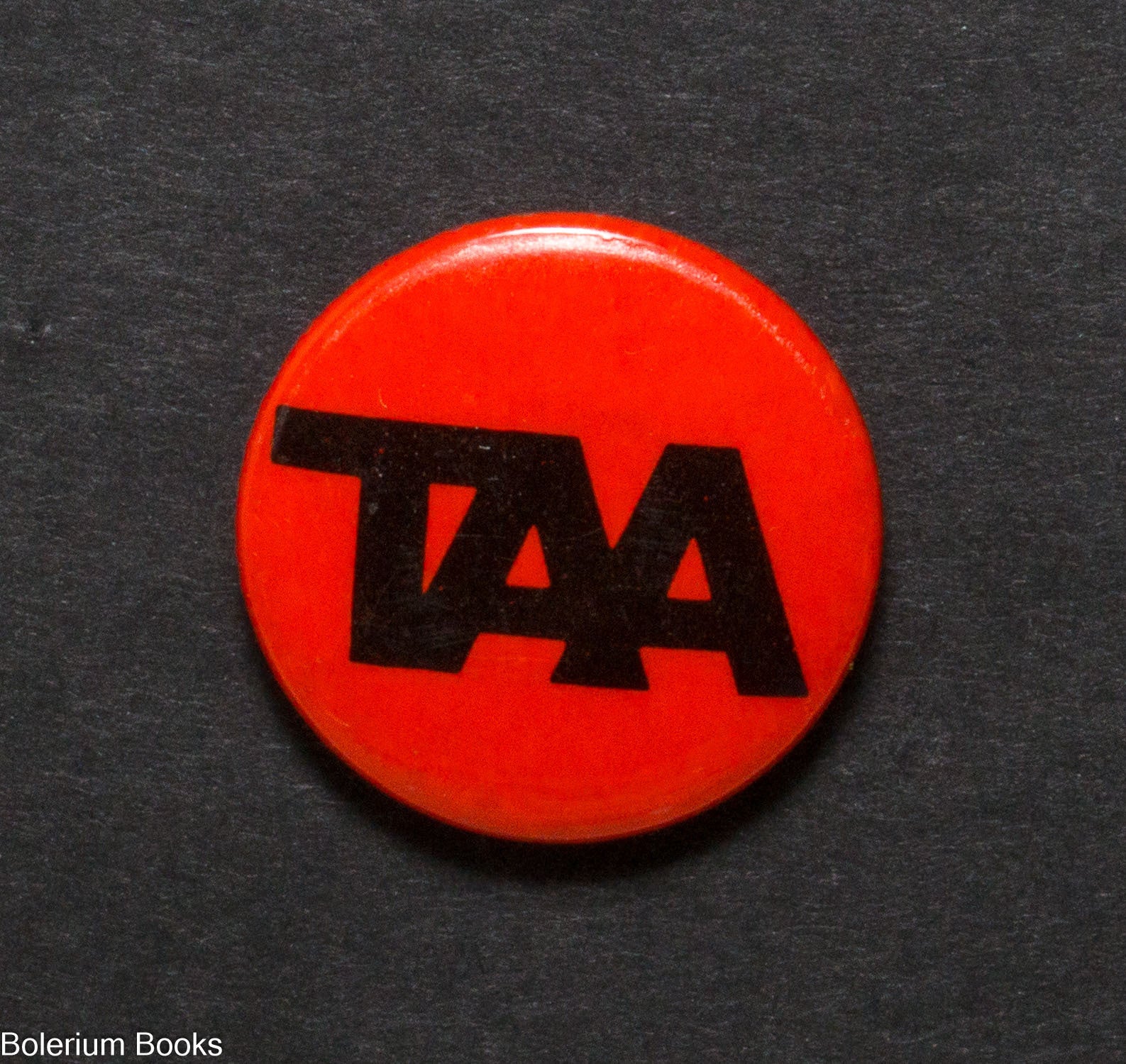 Taa Sticker TAA pinback button