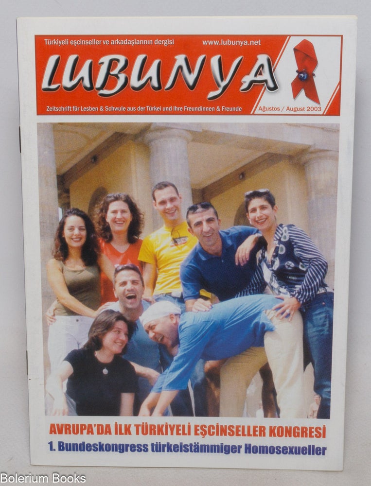 Cat.No: 337528 Lubunya: türkiyelli escinseller ve arkadaslarinin dergisi, zeitschrift...
