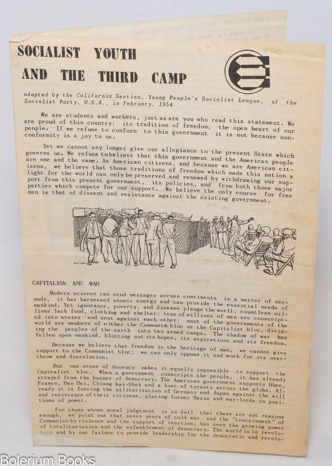 Socialist youth and the third camp