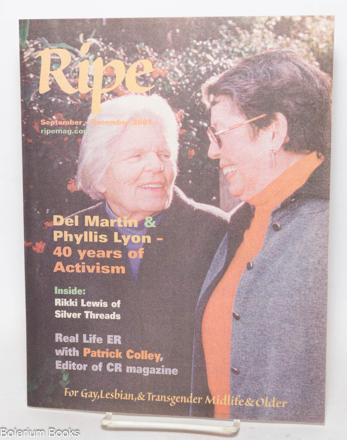 Ripe Magazine: Gay, Lesbian & Transgender Midlife & Older; vol. 2, #7 ...