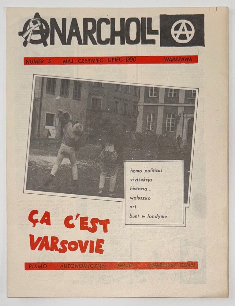 Cat.No: 338545 Anarcholl: Pismo Autonomicznej Grupy Anarchistycznej. No. 5 (May-June 1990)