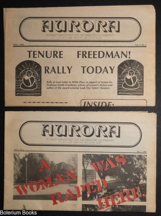 Cat.No: 338565 Aurora: a women's newspaper for the Stanford community [two issues
