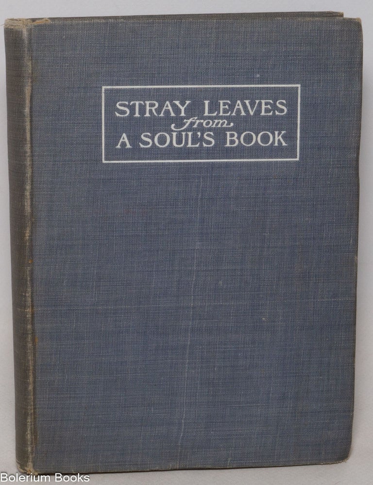 Cat.No: 338573 Stray Leaves from a Soul's Book