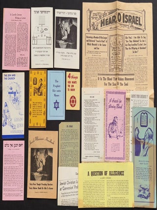 Cat.No: 338637 [Group of 17 items from Hebrew Christians of Bridgeport