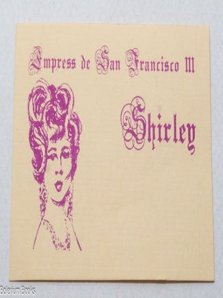 Cat.No: 338732 Empress de San Francisco III Shirley [Card