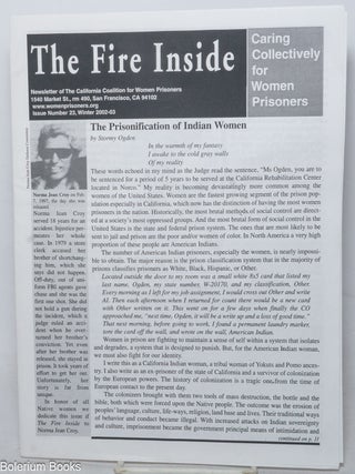 Cat.No: 338936 The Fire Inside: newsletter of the California Coalition for Women...
