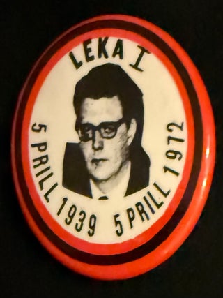 Cat.No: 338964 Leka I / 5 Prill 1939 5 Prill 1972 [pinback button