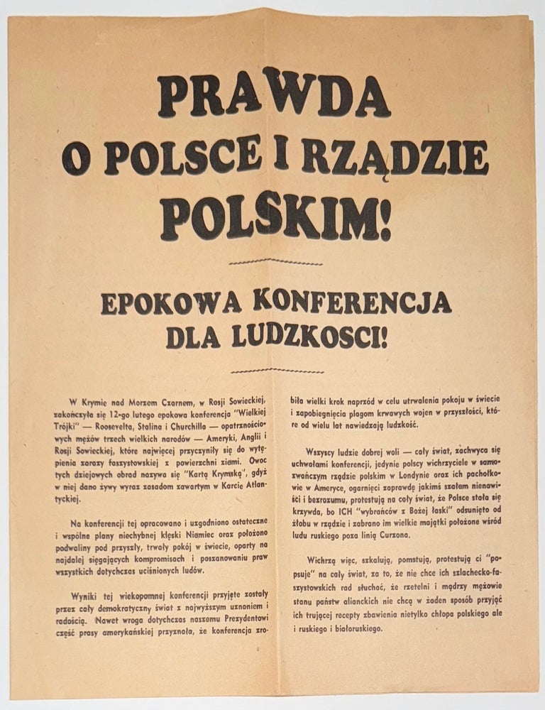 Cat.No: 339005 Prawda o Polsce i Rzadzie Polskim! Epokowa Konferencja dla Ludzkosci!