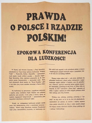 Cat.No: 339005 Prawda o Polsce i Rzadzie Polskim! Epokowa Konferencja dla Ludzkosci!