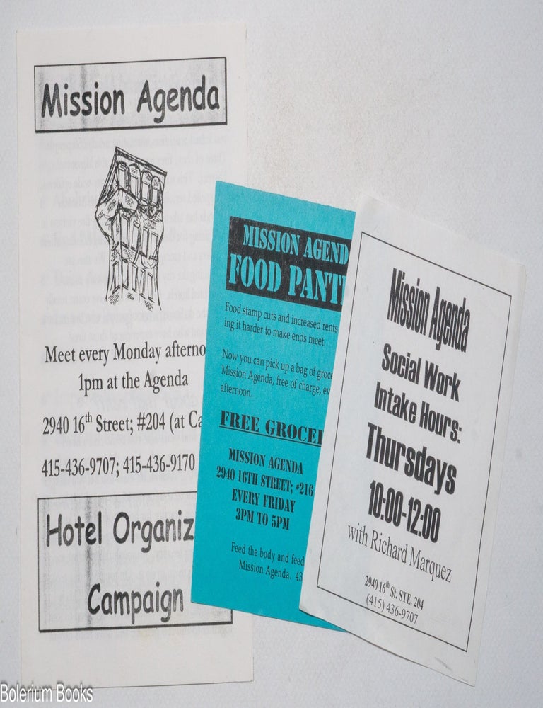 Cat.No: 339240 Mission Agenda / Hotel Organizing Campaign