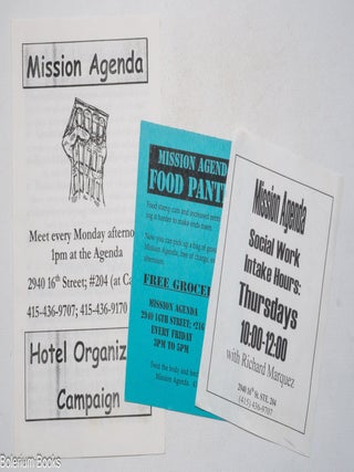Cat.No: 339240 Mission Agenda / Hotel Organizing Campaign