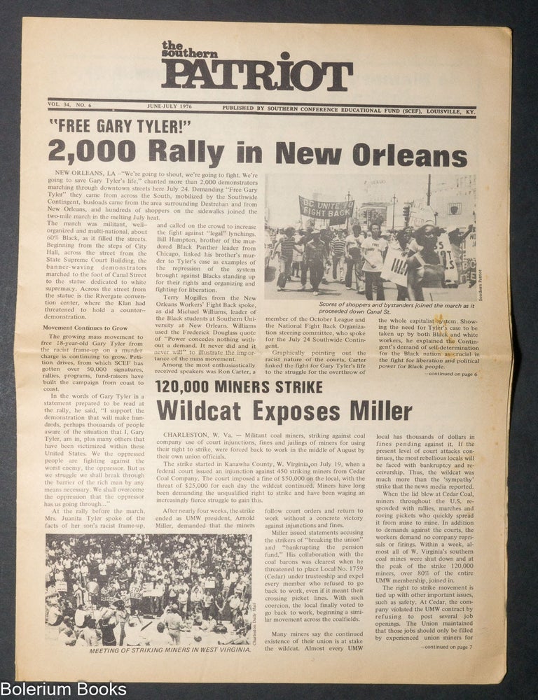 The Southern Patriot. Vol. 34 no. 6 June-July 1976 | Southern ...