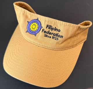 Cat.No: 339471 Filipino Federation. Since 1925 [visor