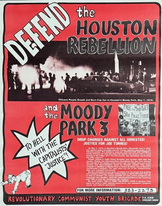 Cat.No: 339552 Defend the Houston Rebellion and the Moody Park 3. Drop charges against...