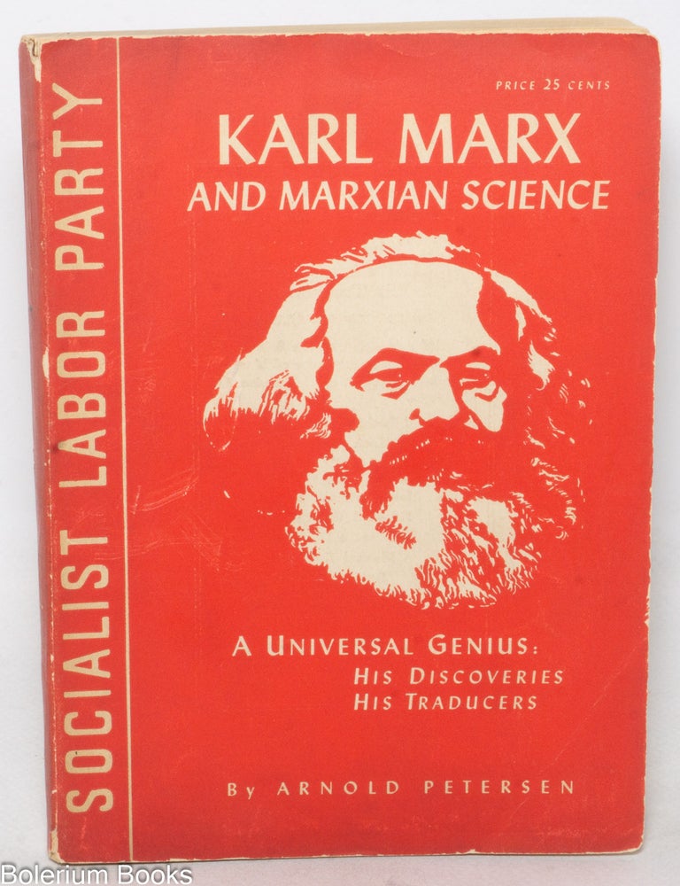 Karl Marx and Marxian Science | Arnold Petersen