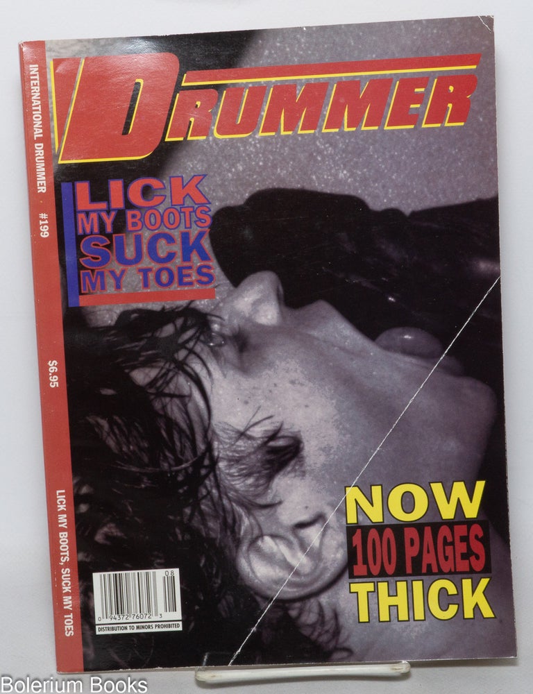 International Drummer: #199; Lick My Boots, Suck My Toes | Wickie ...