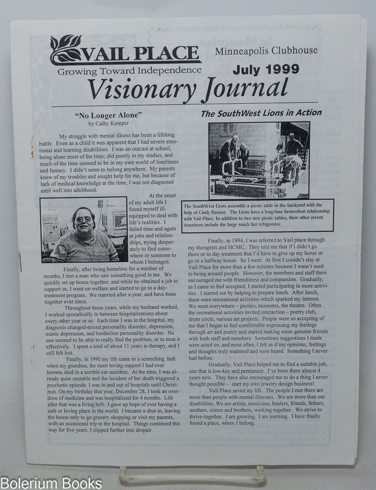 Visionary Journal: July 1999