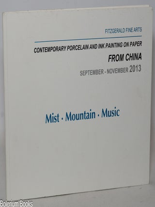 Cat.No: 339988 Mist, Mountain, Music: Contemporary Porcelain and Ink Painting on paper...