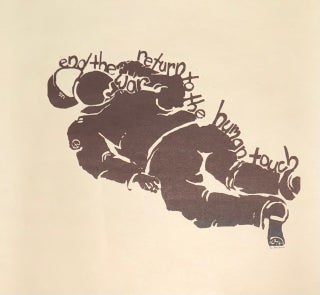 Cat.No: 340291 End the war / Return to the human touch [screenprint poster