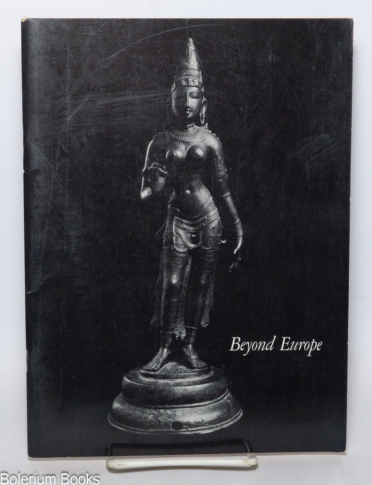 Cat.No: 340381 Beyond Europe: Sculptures of "other cultures" from the collection of Ben Heller, Inc., March 27th 1971 thru May 22nd, 1971