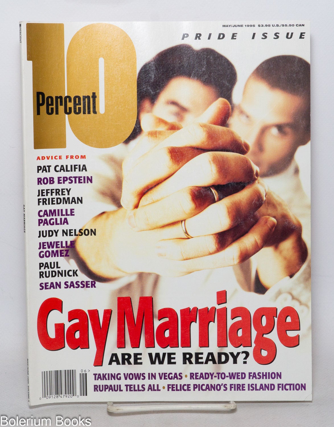 340383 10 Percent: vol. 3, #013, May/June 1995; Pride Issue | Saras Hart ...
