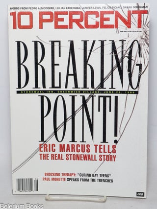 Cat.No: 340443 10 Percent: vol. 2, #008, June 1994; Breaking Point. Carlos Stelmach,...