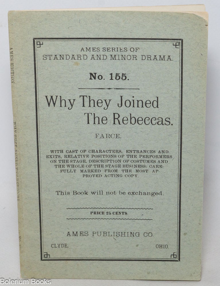 Cat.No: 340561 They Joined the Rebeccas. Ida M. Buxton.