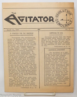Cat.No: 340677 The Agitator no. 2 (March 10, 1968