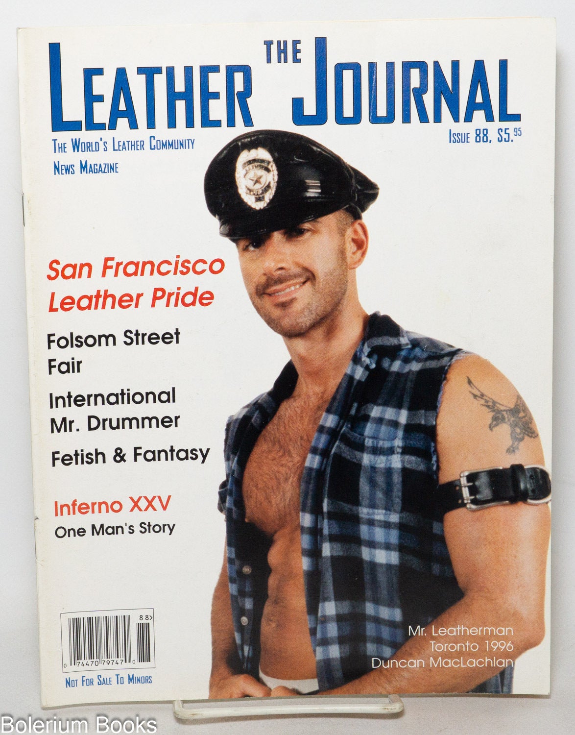 Joe Rector Leather The Leather Journal: the World's Leather Community News Magazine; #88 ...