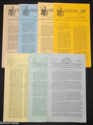 Cat.No: 340847 Federal One [broken run of 7 newsletters
