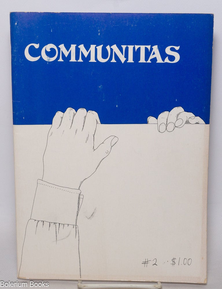 Communitas: No. 2, September 1972