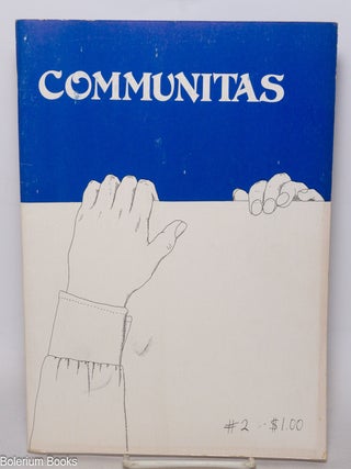 Cat.No: 340891 Communitas: No. 2, September 1972
