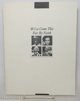 Cat.No: 340936 We've Come This Far By Faith: Black Migration to Birmingham, 190-1940