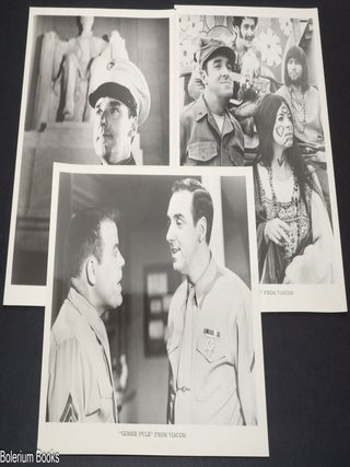 Cat.No: 341105 Three 8x10 inch b&w publicity photos from Gomer Pyle, U.S.M.C. Jim...