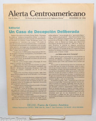 Cat.No: 341256 Alerta Centroamericano: Vol. 2, Núm 7, Diciembre de 1984