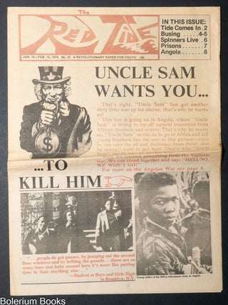 Cat.No: 341257 The Red Tide: A Revolutionary Paper for Youth; No. 23, Jan. 15-Feb. 15, 1976