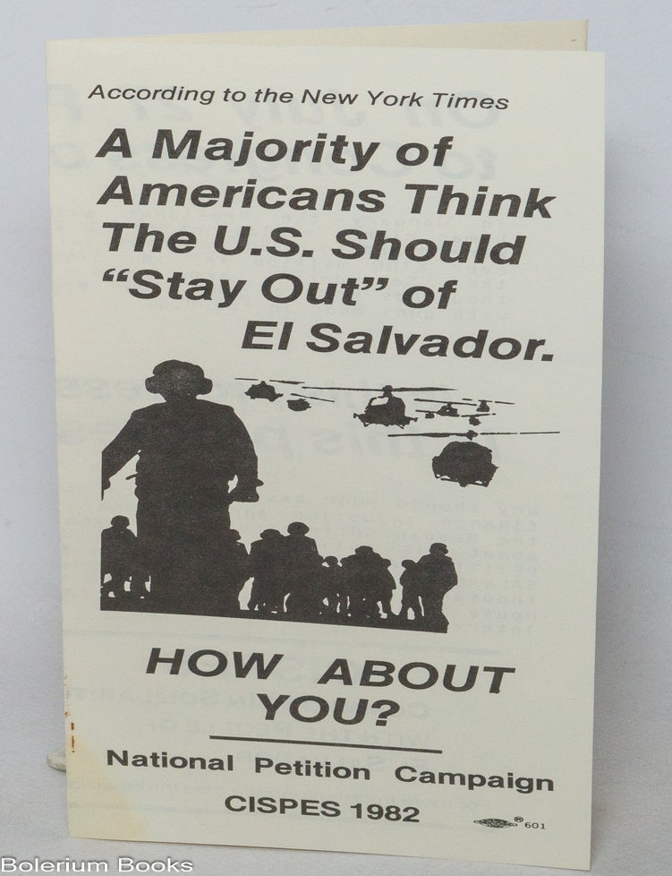 Cat.No: 341463 According to the New York Times a majority of Americans