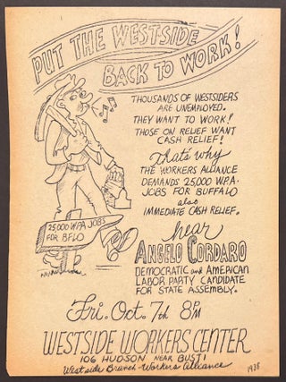 Cat.No: 341474 Put the West-side back to work! [handbill