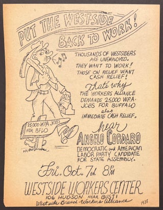 Cat.No: 341474 Put the West-side back to work! [handbill