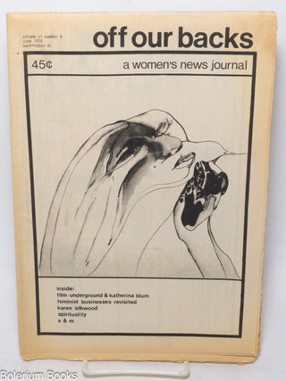 Cat.No: 341543 Off Our Backs: a women's news journal; vol. 6, #4, June 1976