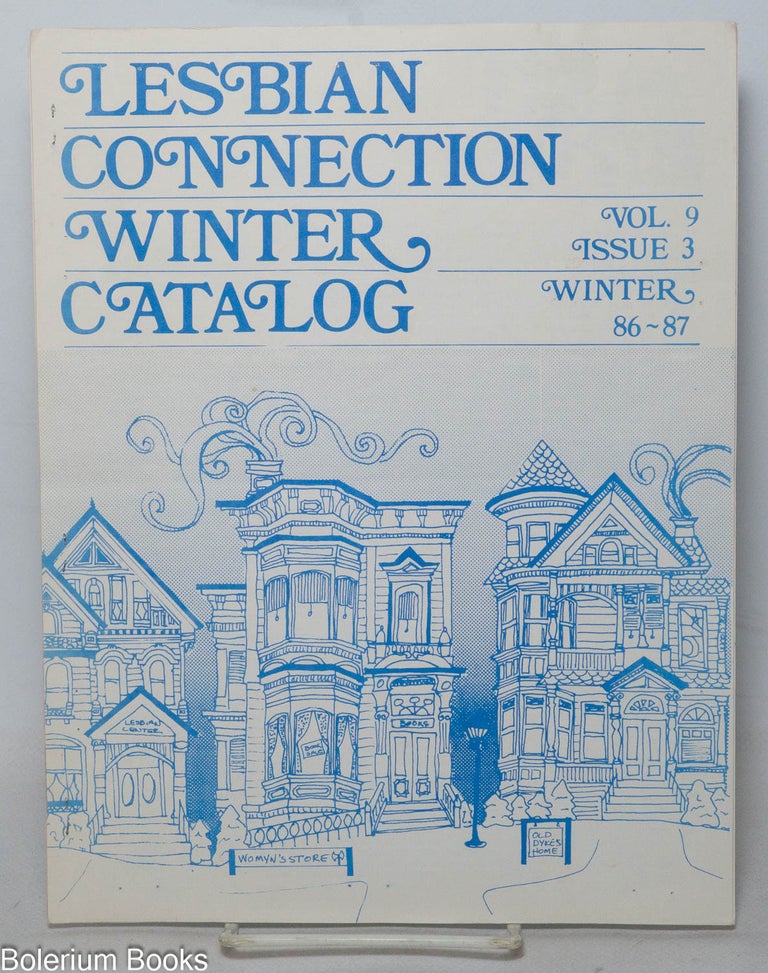 Cat.No: 341786 Lesbian Connection: Vol. 9, No. 3, Winter '86-'87; Winter Catalog
