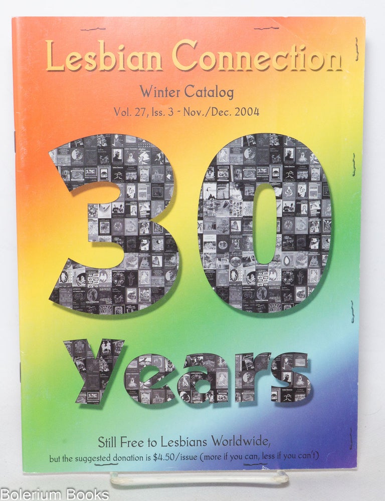 Cat.No: 341800 Lesbian Connection: for, by & about lesbians; vol. 27, #3