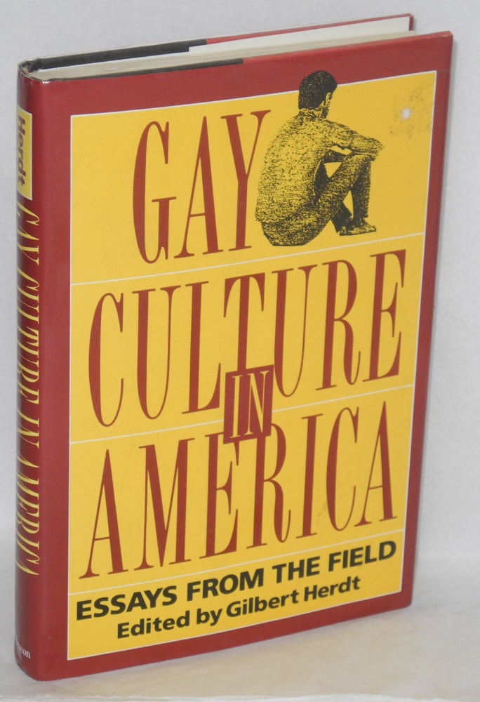 Cat.No: 34181 Gay culture in America; essays from the field. Gilbert Herdt.