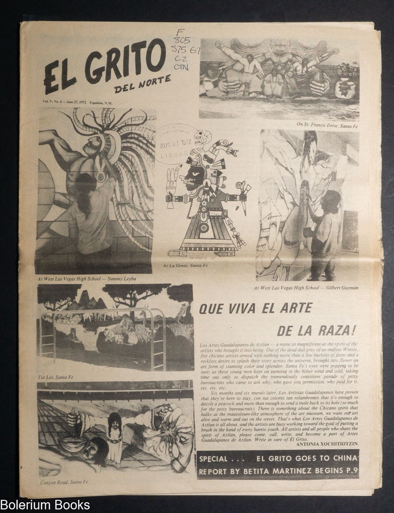 Cat.No: 342050 El Grito del Norte: vol. V, no 4, June 27