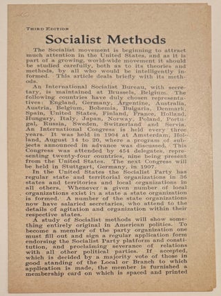 Cat.No: 342127 Socialist Methods