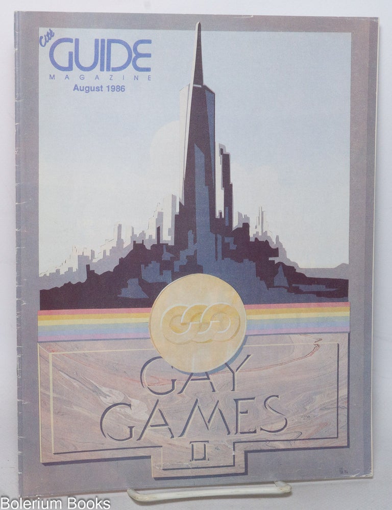 Cat.No: 342193 Cit&eacute; Guide Magazine: San Francisco edition; vol. 1, #6, August